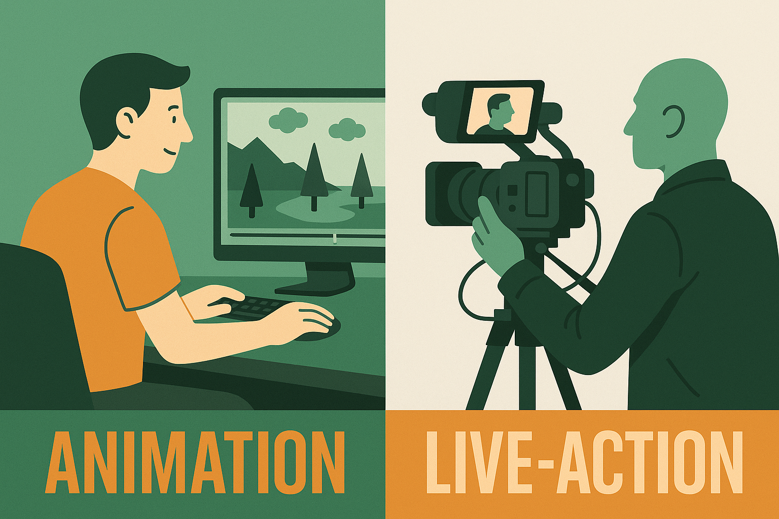 Animated vs. Live-Action: Choosing the Right Approach for Your Message