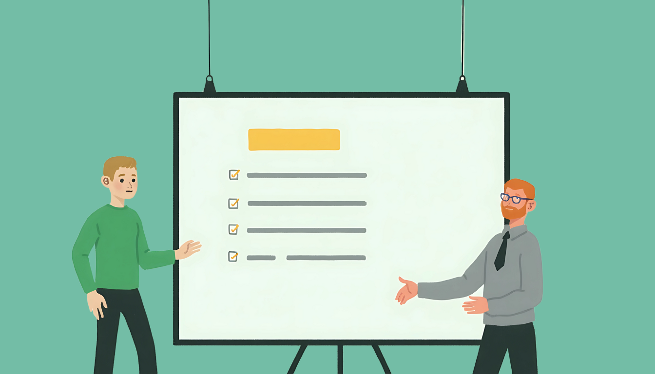 Video landing pages Screen
