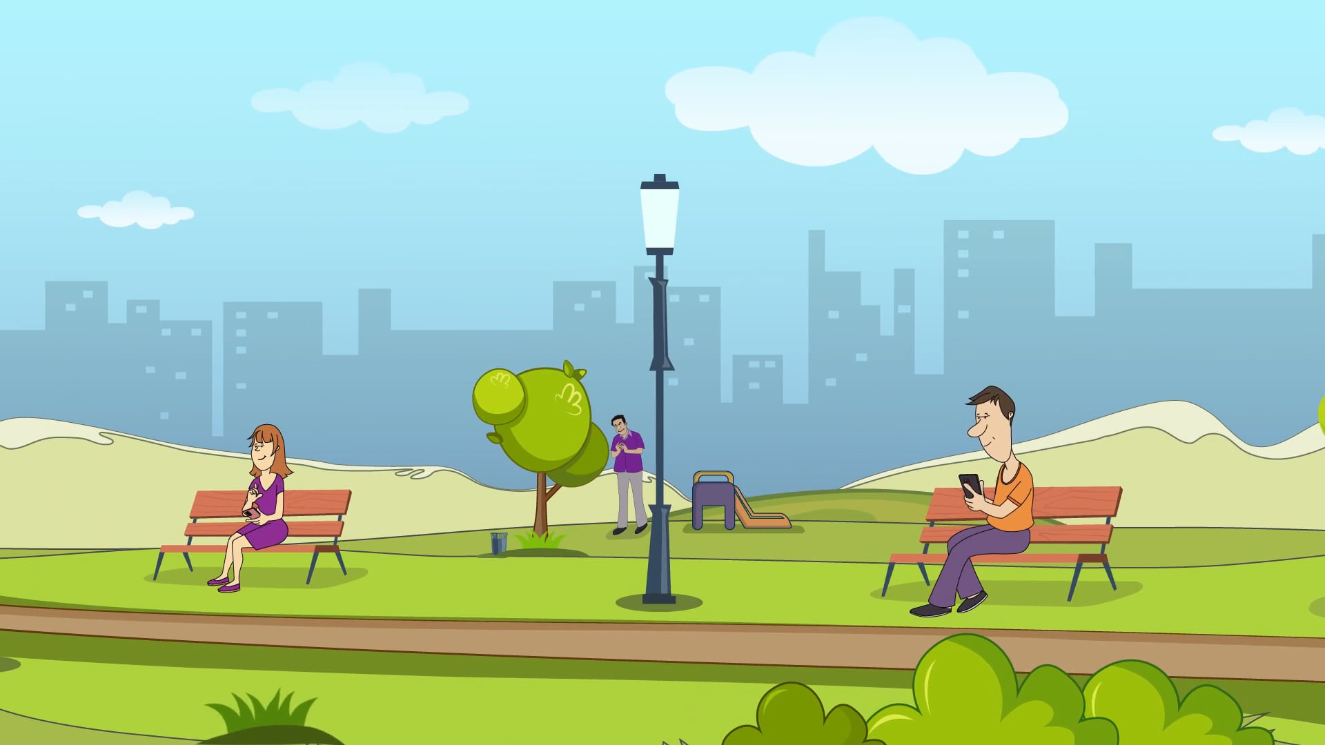 Animated Explainer Video For a Mobile Company