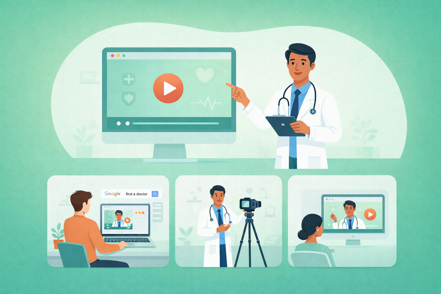 video branding for clinics