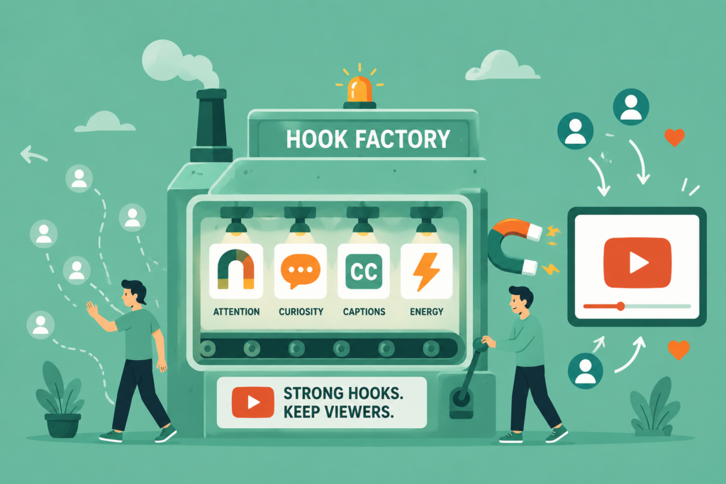 YouTube video hook